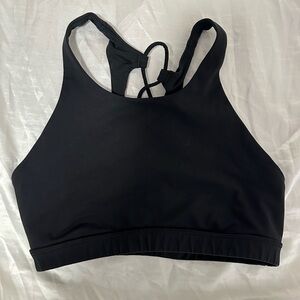 Lululemon black sports bra